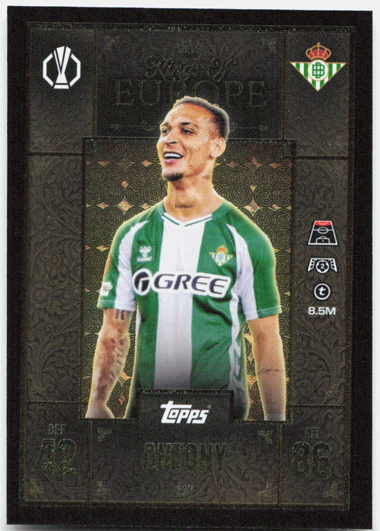 Topps Match Attax UEFA Club Competitions Extra #238 Antony (2025-26)