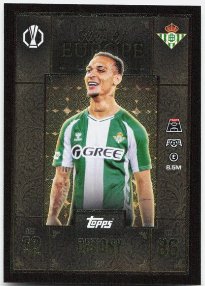 Topps Match Attax UEFA Club Competitions Extra #238 Antony (2025-26)