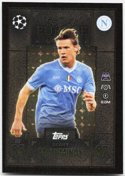 Topps Match Attax UEFA Club Competitions Extra #244 Scott McTominay (2025-26)
