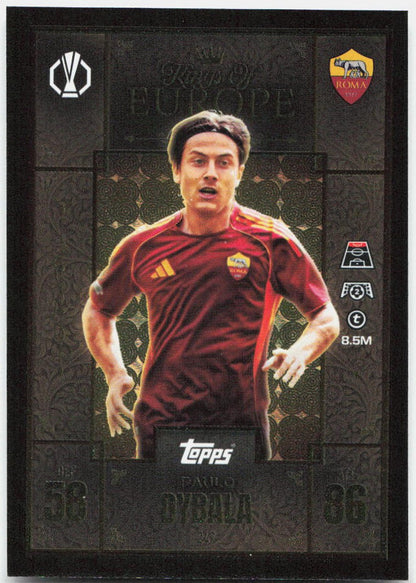 Topps Match Attax UEFA Club Competitions Extra #247 Paulo Dybala (2025-26)