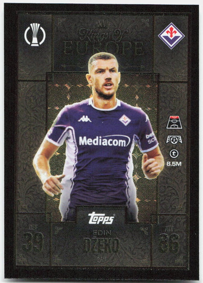 Topps Match Attax UEFA Club Competitions Extra #248 Edin Dzeko (2025-26)