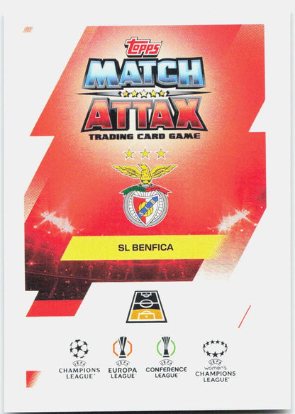 Topps Match Attax UEFA Club Competitions Extra #250 Antonio Silva (2025-26)