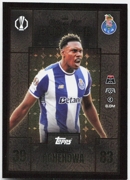 Topps Match Attax UEFA Club Competitions Extra #251 Samu Aghehowa (2025-26)