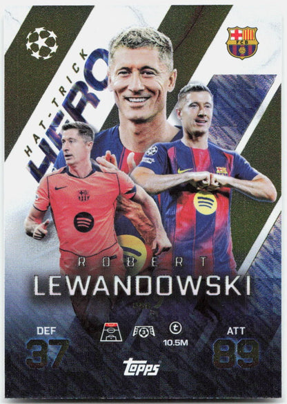 Topps Match Attax UEFA Club Competitions Extra #256 Robert Lewandowski (2025-26)