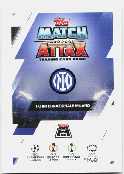 Topps Match Attax UEFA Club Competitions Extra #260 Lautaro Martinez (2025-26)