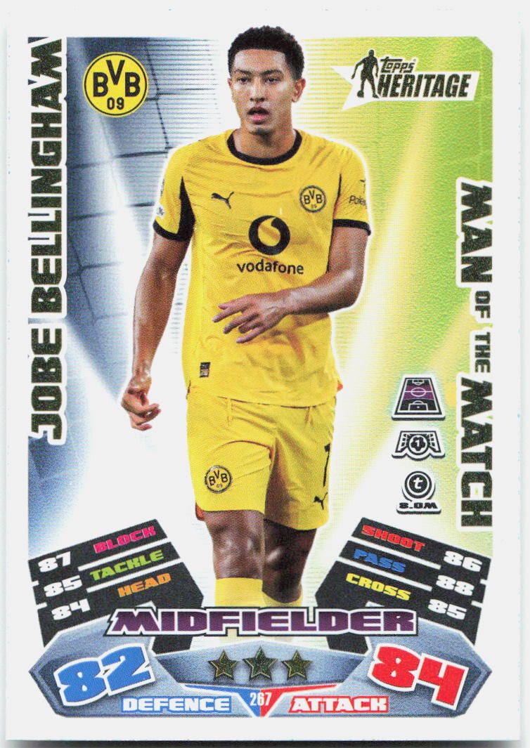 Topps Match Attax UEFA Club Competitions Extra #267 Jobe Bellingham (2025-26)
