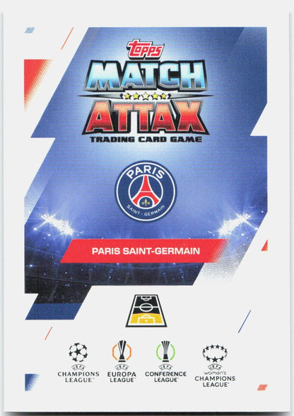 Topps Match Attax UEFA Club Competitions Extra #281 Nuno Mendes (2025-26)