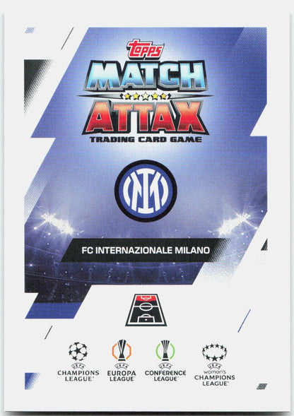 Topps Match Attax UEFA Club Competitions Extra #284 Lautaro Martinez (2025-26)