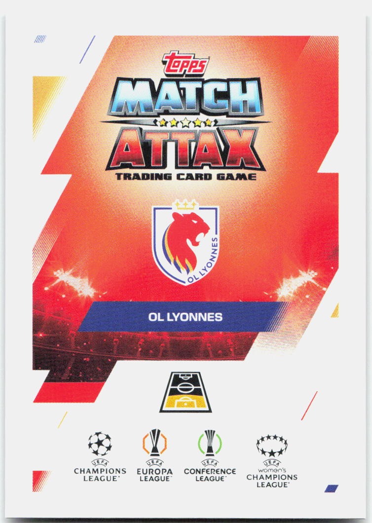 Topps Match Attax UEFA Club Competitions Extra #287 Selma Bacha (2025-26)