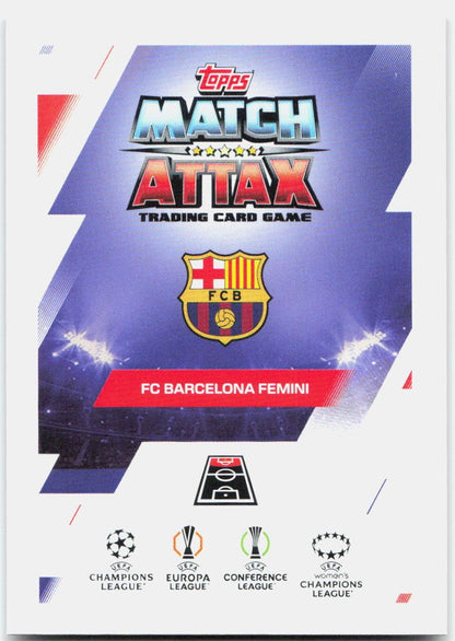 Topps Match Attax UEFA Club Competitions Extra #289 Claudia Pina (2025-26)