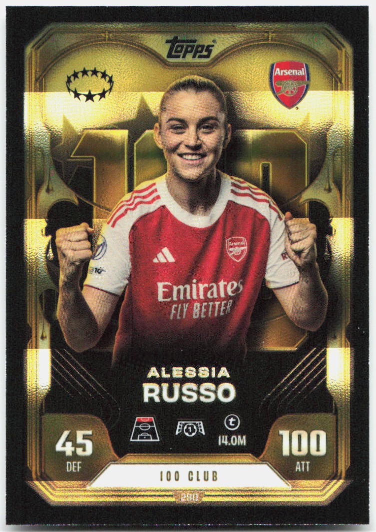 Topps Match Attax UEFA Club Competitions Extra #290 Alessia Russo (2025-26)