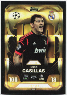 Iker Casillas #292 - 2025-26 Topps Match Attax UEFA Club Competitions Extra