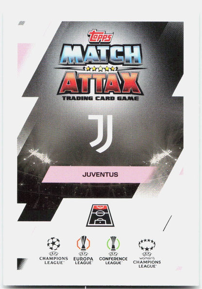Topps Match Attax UEFA Club Competitions Extra #307 Kenan Yildiz (2025-26)