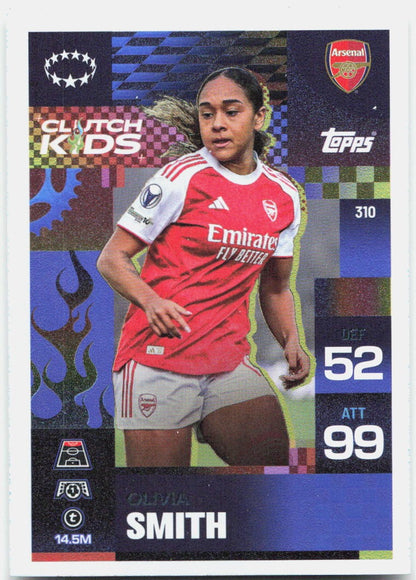 Topps Match Attax UEFA Club Competitions Extra #310 Olivia Smith (2025-26)