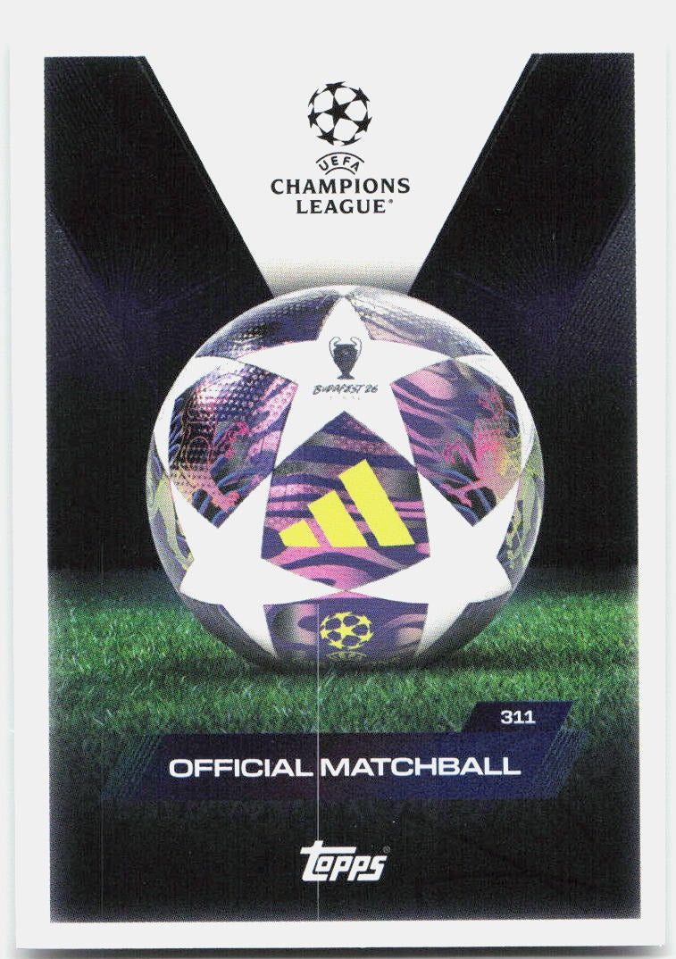 Topps Match Attax UEFA Club Competitions Extra #311 UEFA Champions League (2025-26)