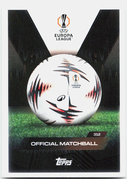 Topps Match Attax UEFA Club Competitions Extra #312 UEFA Europa League (2025-26)
