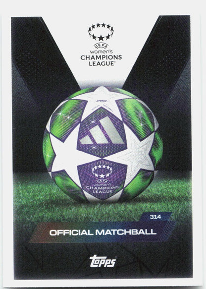 Topps Match Attax UEFA Club Competitions Extra #314 UEFA Women's Champions League (2025-26)