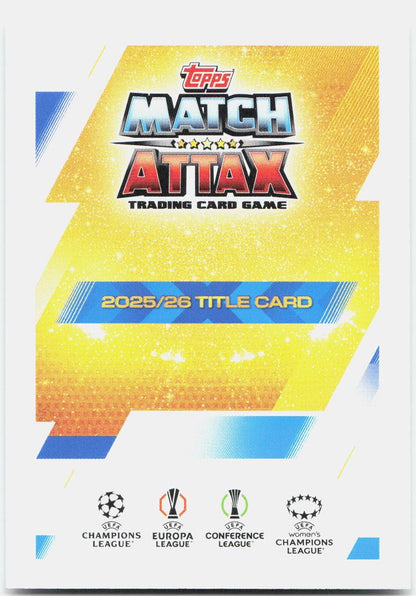 Topps Match Attax UEFA Club Competitions Extra #315 Match Attax Extra (2025-26)