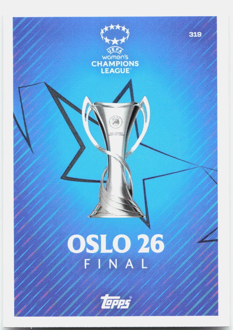 Topps Match Attax UEFA Club Competitions Extra #319 UEFA Women's Champions League - Oslo 26