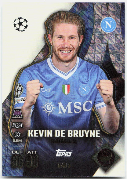 Topps Match Attax UEFA Club Competitions Extra #BAB3 Kevin De Bruyne (2025-26)