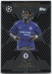 Didier Drogba #BE3 - 2025-26 Topps Match Attax UEFA Club Competitions Extra Black Edge Edition