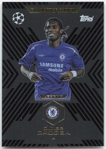 Topps Match Attax UEFA Club Competitions Extra #BE3 Didier Drogba (2025-26)