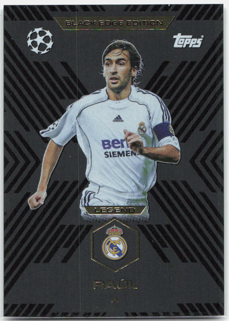 Topps Match Attax UEFA Club Competitions Extra #BE6 Raul (2025-26)