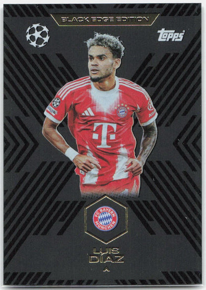 Topps Match Attax UEFA Club Competitions Extra #BE7 Luis Diaz (2025-26)