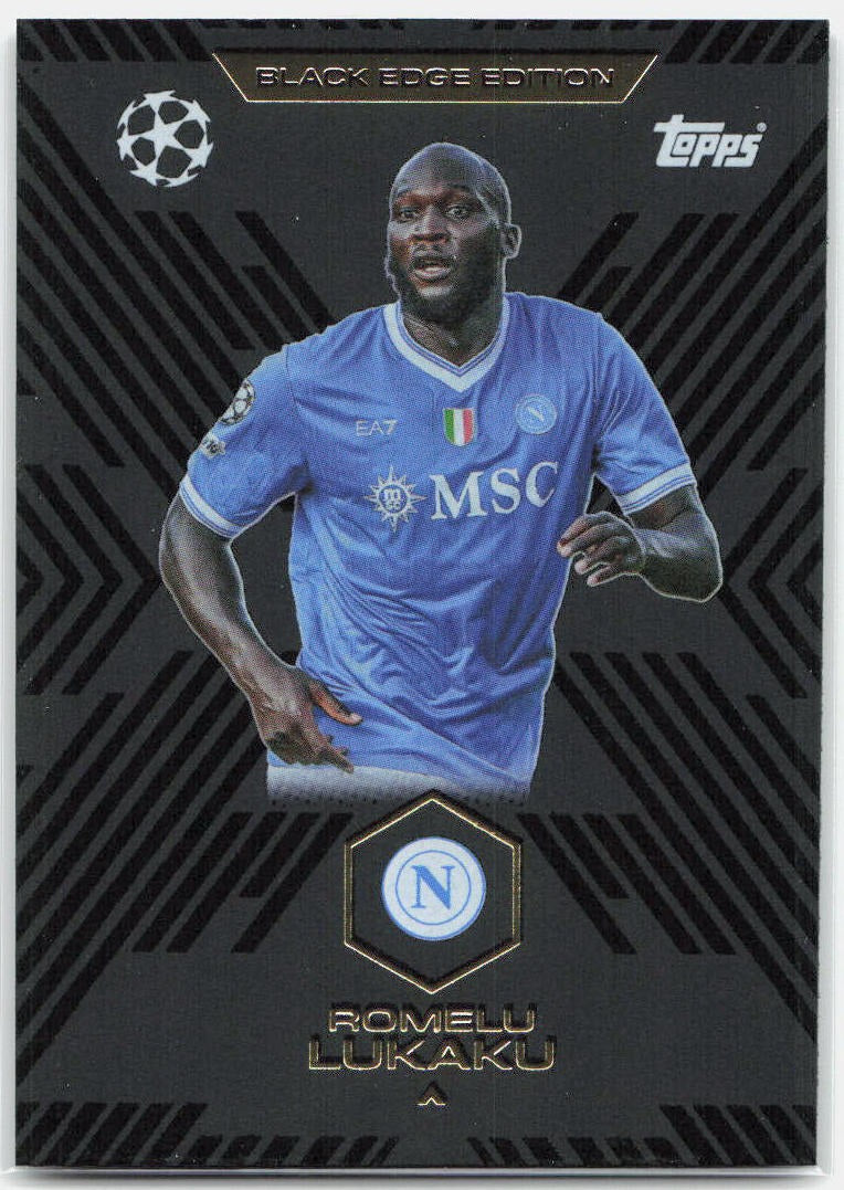 Topps Match Attax UEFA Club Competitions Extra #BE8 Romelu Lukaku (2025-26)