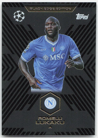 Topps Match Attax UEFA Club Competitions Extra #BE8 Romelu Lukaku (2025-26)