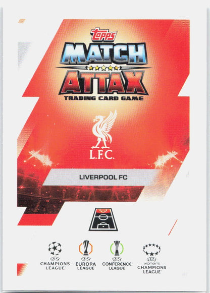 Topps Match Attax UEFA Club Competitions Extra #XC1 Mohamed Salah X-Calibre (2025-26)