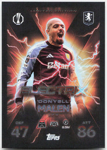 Donyell Malen #LE8 - 2025-26 Topps Match Attax UEFA Club Competitions Extra Electrix Limited Edition