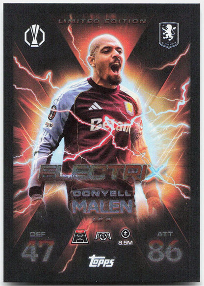 Topps Match Attax UEFA Club Competitions Extra #LE8 Donyell Malen (2025-26)