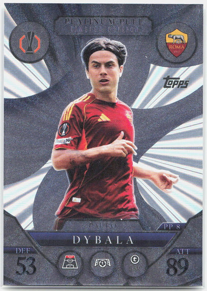 Topps Match Attax UEFA Club Competitions Extra #PP8 Paulo Dybala (2025-26)