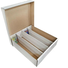 Arkero-G 4-Row Storage Box - Pappkarton für 4000 Karten 2-teilig (Aufbewahrungsbox für Einzelkarten)