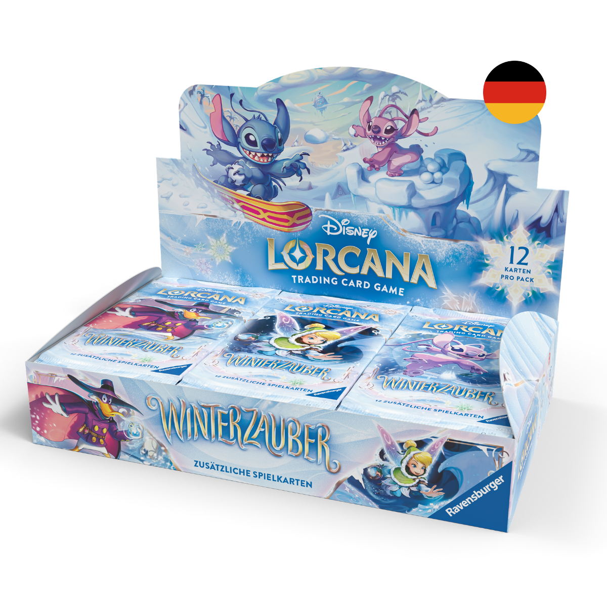 Disney Lorcana – Winterzauber – Booster Display – 24 Booster – DE