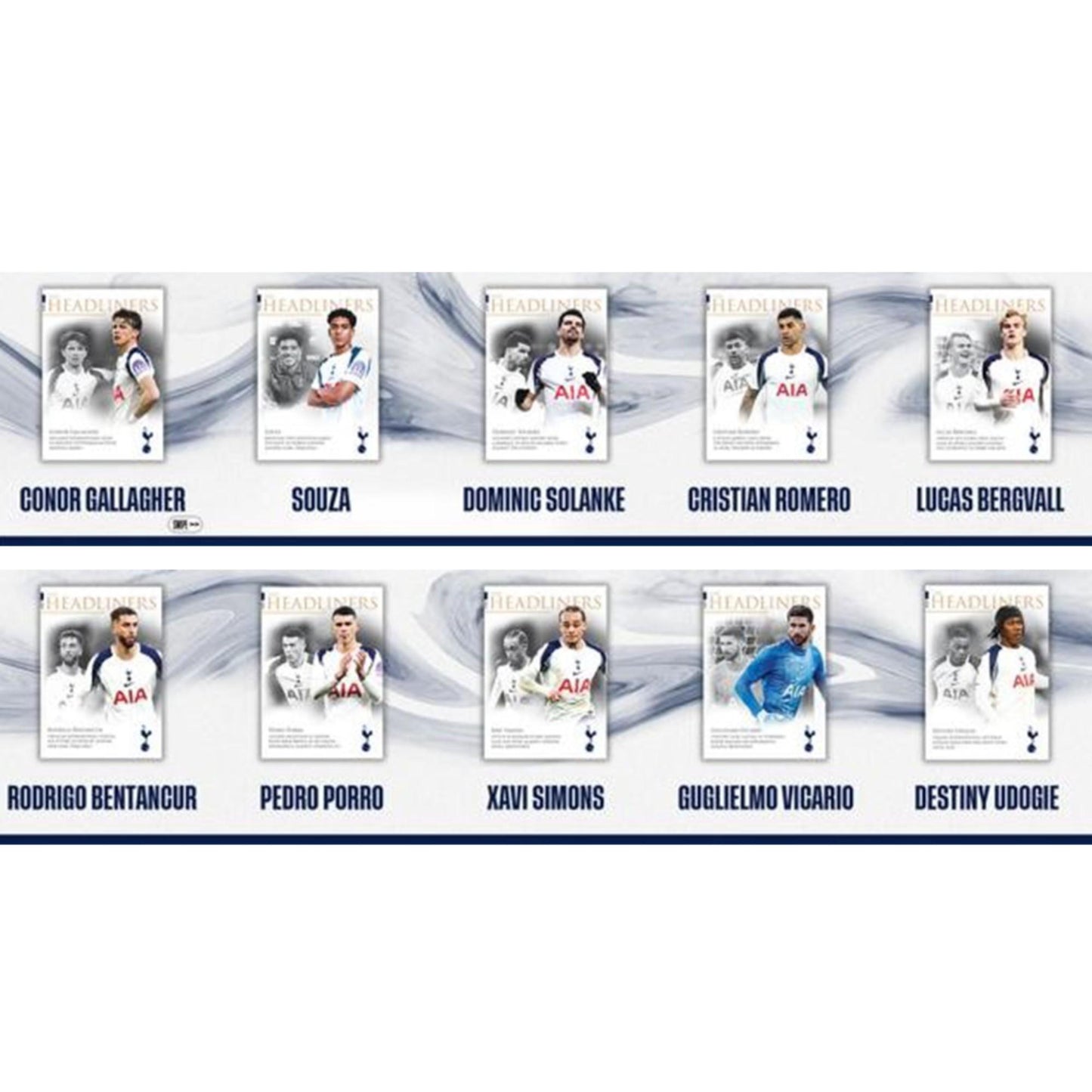 Futera HEADLINERS 2026 – Official Club Trading Card Pack