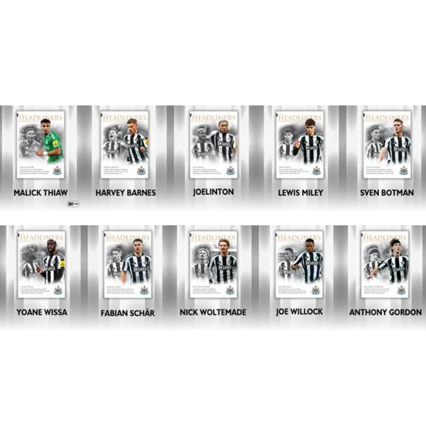 Futera HEADLINERS 2026 – Official Club Trading Card Pack