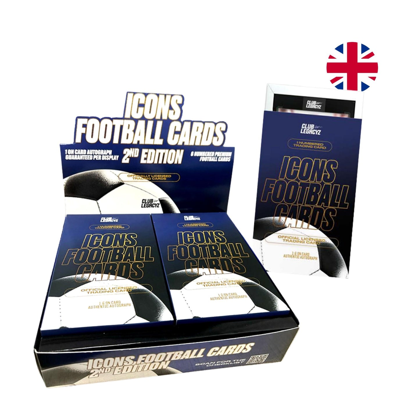 Club Legacyz Icons Football Cards (2nd Edition) – Premium Collector's Display