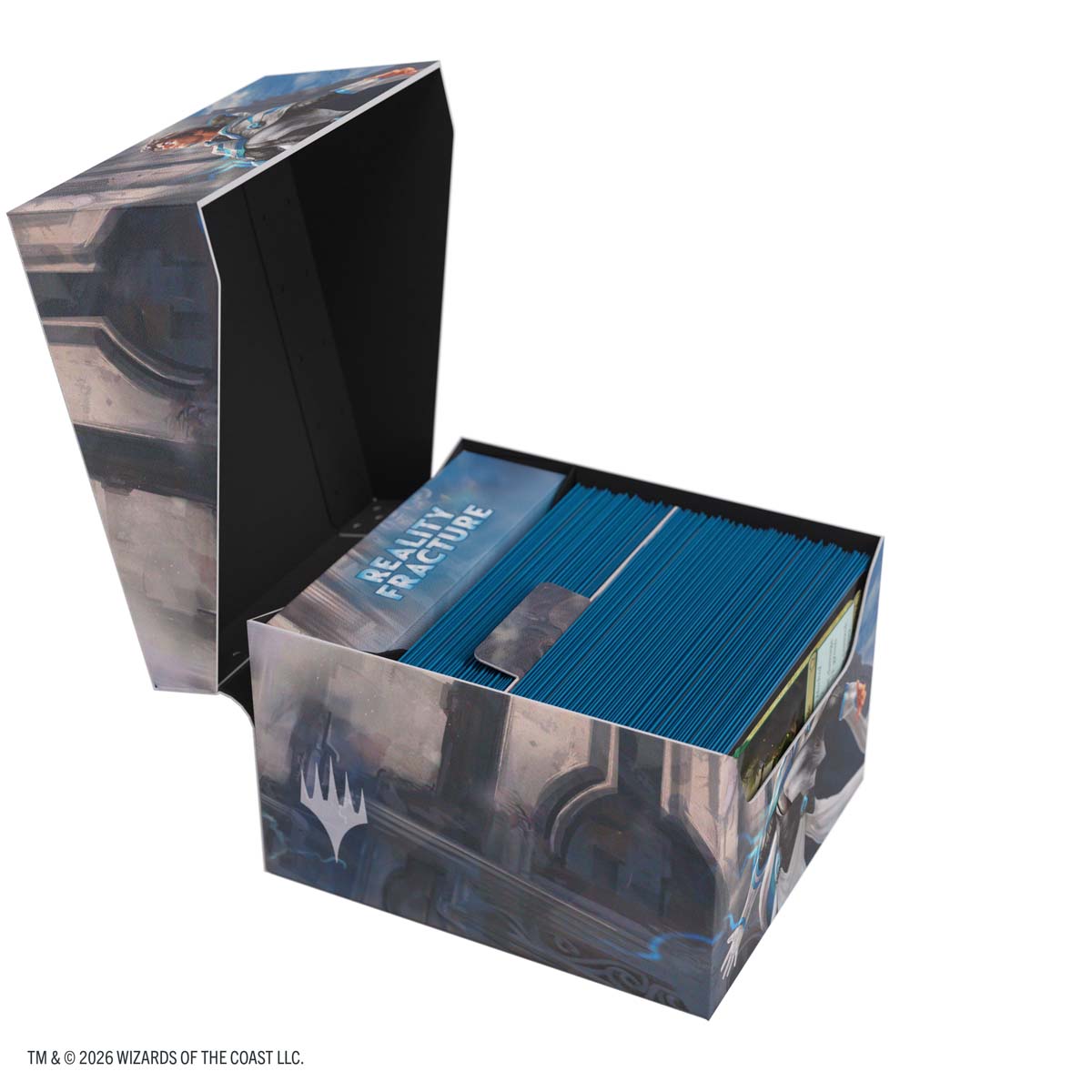 Gamegenic – Magic: The Gathering Reality Fracture Soft Crate 100+ XL Sideloading Deck Box