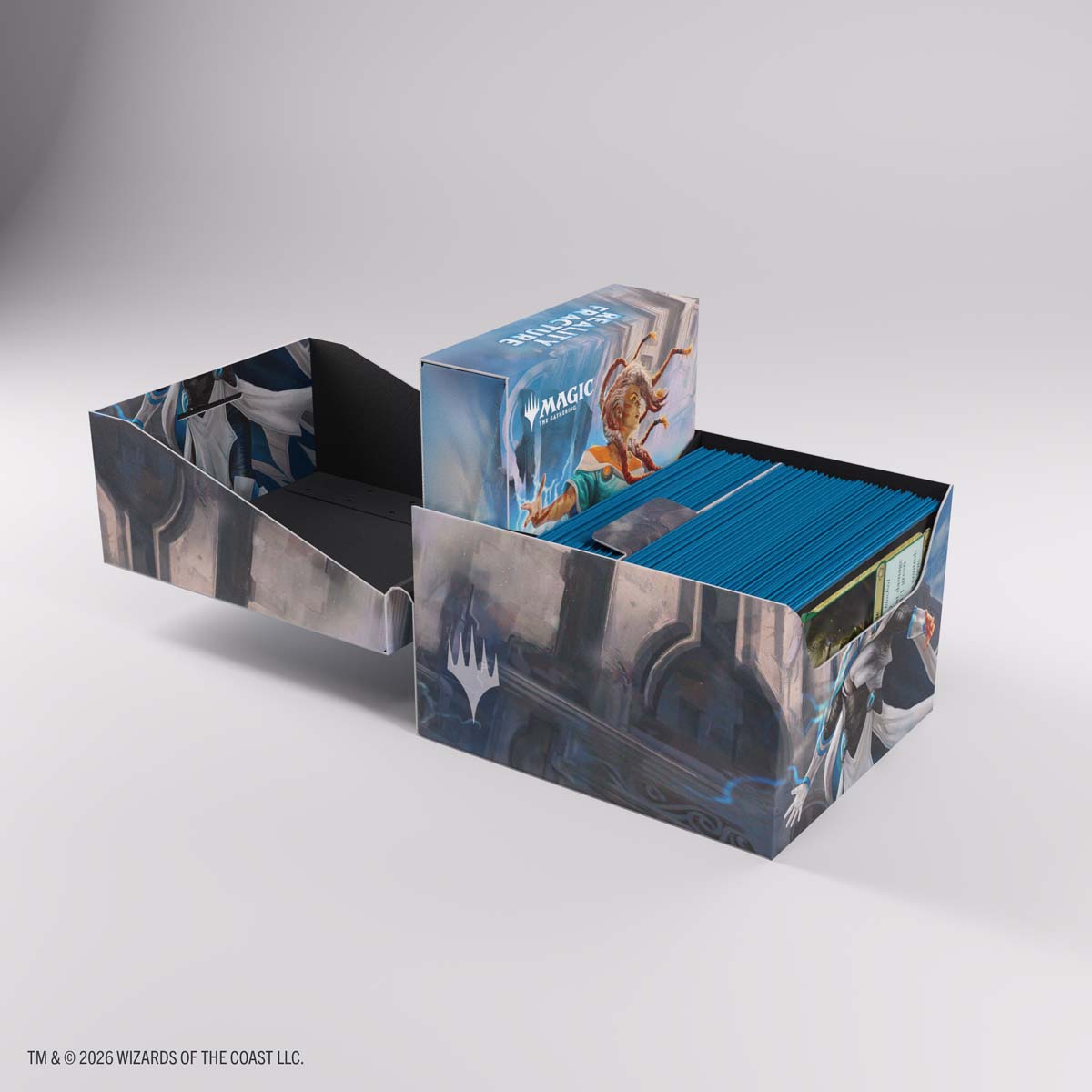 Gamegenic – Magic: The Gathering Reality Fracture Soft Crate 100+ XL Sideloading Deck Box