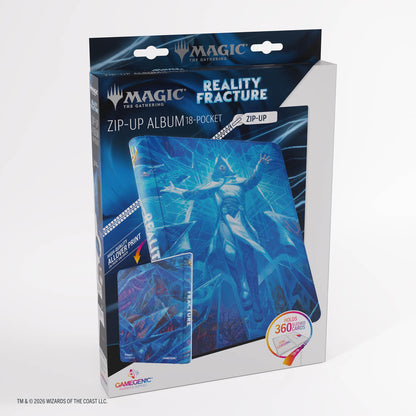 Gamegenic – Magic: The Gathering Reality Fracture Zip-Up Album 18-Pocket Binder