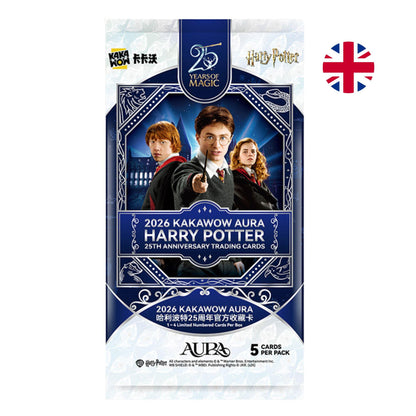 KAKAWOW AURA – Harry Potter 25th Anniversary Trading Cards Blaster Box