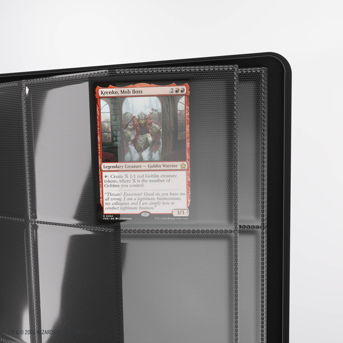 Gamegenic – Magic: The Gathering Reality Fracture Zip-Up Album 18-Pocket Binder