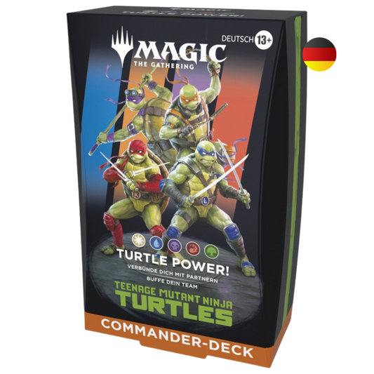 Magic: The Gathering – Teenage Mutant Ninja Turtles Commander-Deck (Deutsch)