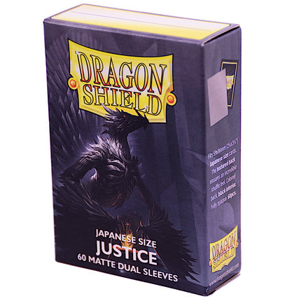 60 Dragon Shield Matte Dual Sleeves Justice – Japanese Size