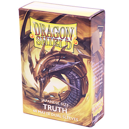 60 Dragon Shield Matte Dual Sleeves Truth – Japanese Size