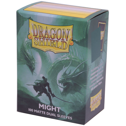 100 Dragon Shield Matte Dual Sleeves Might – Standard Size