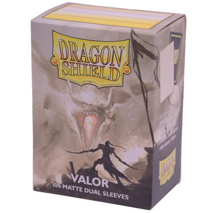 100 Dragon Shield Matte Dual Sleeves Valor – Standard Size