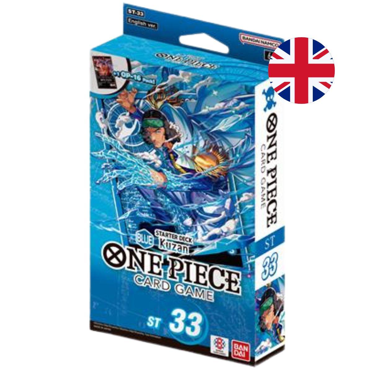 One Piece Card Game: Starter Deck – BLUE Kuzan [ST-33] (English Edition)